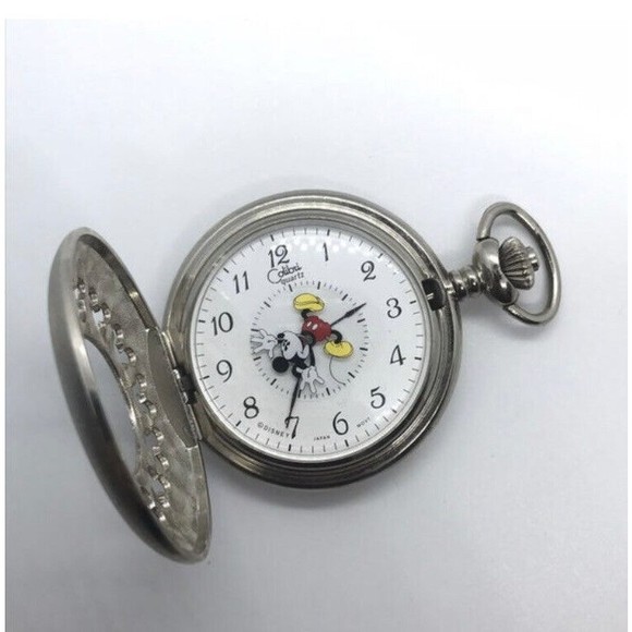 Vintage Colibrì Mickey Mouse Pocket Watch - Picture 9 of 10